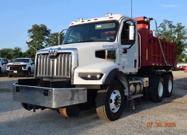 Hi Rail Rotary Dump Truck