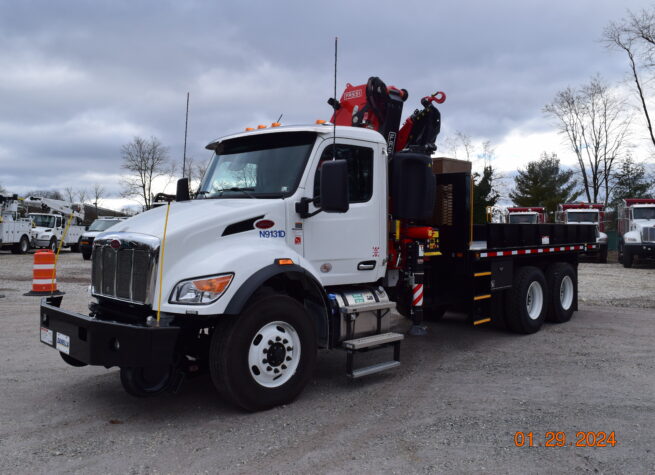 Hi Rail Knuckleboom Crane Truck