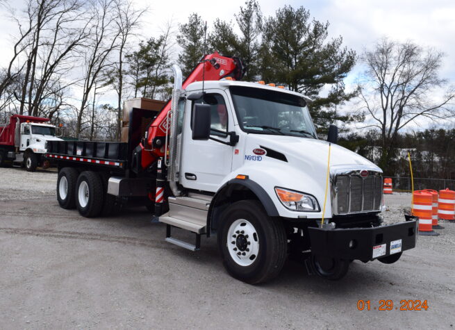 Hi Rail Knuckleboom Crane Truck