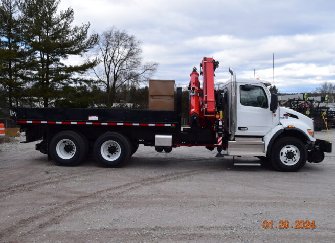 Hi Rail Knuckleboom Crane Truck