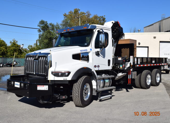 Hi Rail Knuckleboom Crane Truck