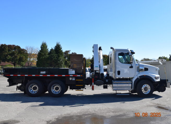 Hi Rail Knuckleboom Crane Truck