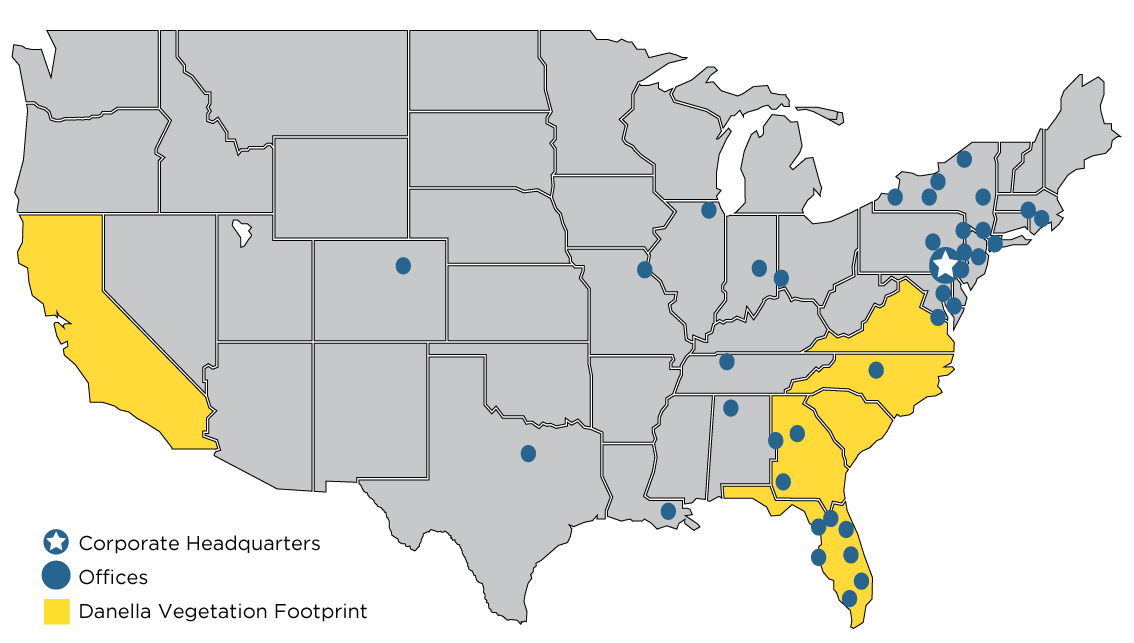 Danella's Vegetation Management Footprint