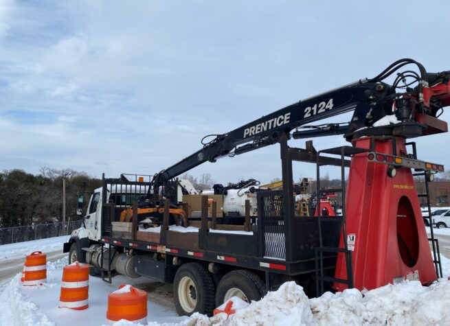 2022 Hi Rail Log Loader Grapple Truck Material Handler 2022 Hi Rail Log Loader Grapple Truck Material Handler