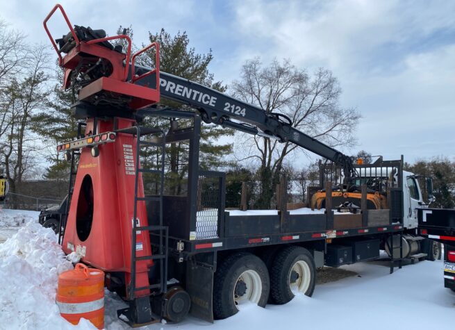 2022 Hi Rail Log Loader Grapple Truck Material Handler 2022 Hi Rail Log Loader Grapple Truck Material Handler