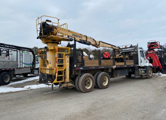 2019 Hi Rail Log Loader Grapple Material Handler Truck