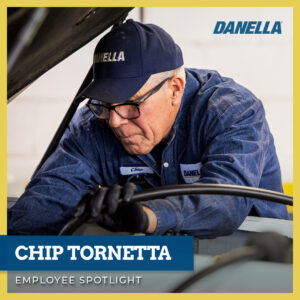 Chip Tornetta pictured working on a truck